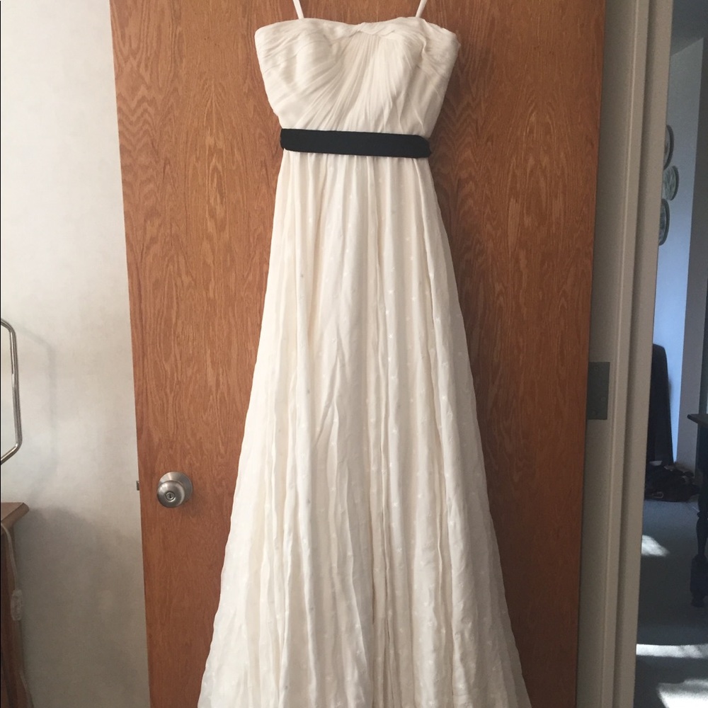 Anthropologie Hitherto BHLDN Astral Silk Gown - Picture 5 of 8
